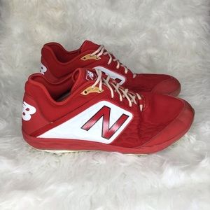New Balance Low Metal Baseball Cleats Size 12.5